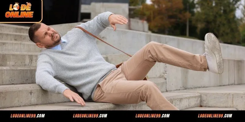 Mơ thấy người khác trượt chân